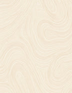 Creamy Beige Abstract Topography Contour Rug