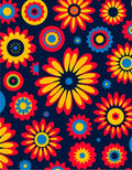 Retro Pop Floral Burst Rug