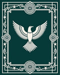 Emerald Majestic Eagle Frame Rug