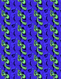 Vibrant Blue Green Peacock Feather Art Rug