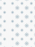 Light Blue Snowflake All Over Rug
