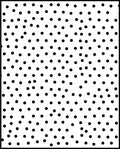 Black Dot Scattered Contemporary Rug