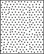Black Dot Scattered Contemporary Rug