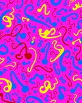 Funky Swirls And Notes Rug