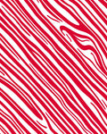 Bold Red Organic Stripe Rug
