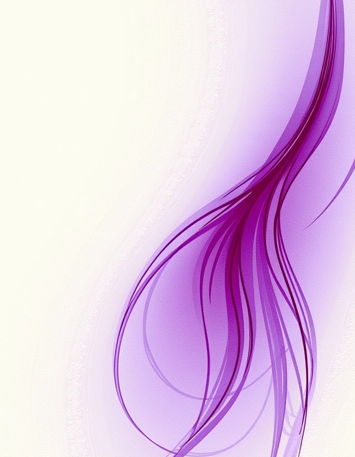 Amethyst Orchid Swirl Abstract Rug
