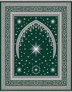 Emerald Starry Night Arch Rug