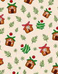 Gingerbread House Holiday Forest Whimsy Rug