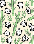 Playful Panda Bamboo Grove Rug