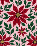 Crimson Petal Garden Pink Rug
