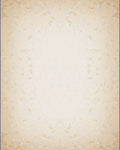 Light Gold Ornate Floral Scroll Rug