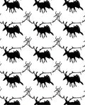 Black Elk Branch Repeating Pattern Rug