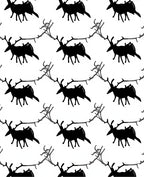 Black Elk Branch Repeating Pattern Rug