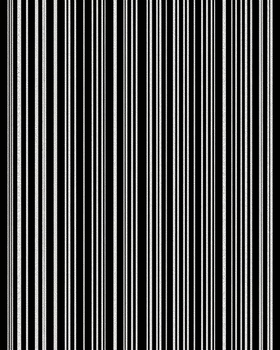 Neutral Black White Stripe Texture Rug