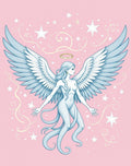 Celestial Angel With Wings and Halo Rug