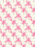 Pink Watercolor Ribbon Scatter Rug