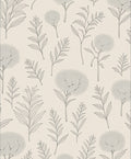 Botanical Line Art Floral Cream Rug