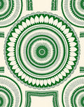 Emerald Green Mandala Medallion Radiance Rug