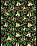 Golden Bells Festive Holly Berry Rug