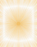 Golden Sunburst Radiant Rays Rug