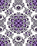 Vintage Lavender Mandala Art Rug