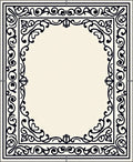 Ornate Black Filigree Scrollwork Lace Rug