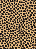 Neutral Tan Spotted Animal Print Rug