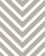 Subtle Taupe White Chevron Rug