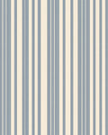 Classic Blue Cream Striped Rug
