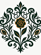 Deep Emerald Foliate Bloom Rug