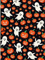 Spooky Ghosts And Jack O Lanterns Rug