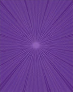 Radiating Purple Sunburst Rug