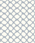 Soft Blue Organic Net Rug