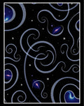 Cosmic Swirl Galaxy Starfield Rug