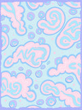 Pastel Swirls and Clouds Rug