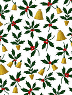 Golden Bells Holly Leaves Radiance Rug
