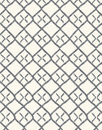 Hand Drawn Charcoal Diamond Weave Rug