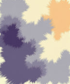 Purple Gray Peach Abstract Splatter Rug