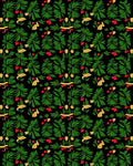 Verdant Forest Berry Blossom Rug