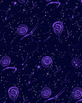 Cosmic Spiral Galaxy Night Rug