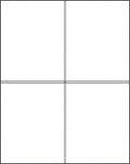 Geometric Black White Grid Rug