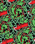 Red Truck Holly Berry Garden Rug