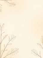 Cream and Tan Botanical Branch Line Art Rug