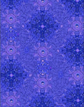Violet Mandala Bloom Repeating Rug