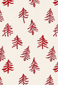 Red Pine Forest Repeat Rug