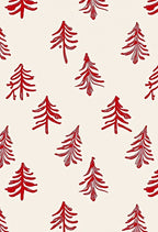 Red Pine Forest Repeat Rug
