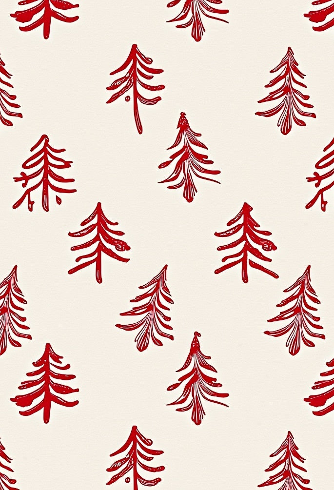 Red Pine Forest Repeat Rug