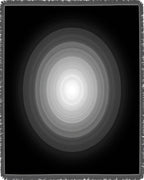 Monochromatic Concentric Circle Gradient Rug