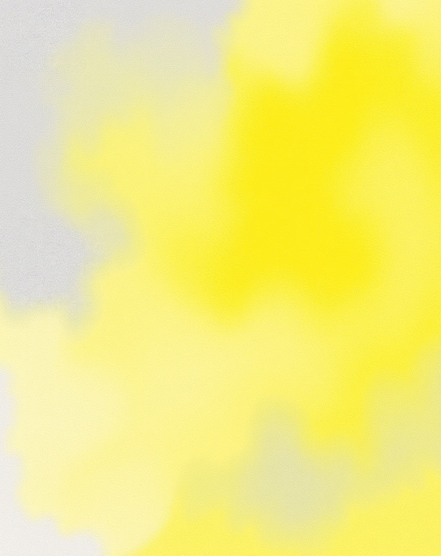 Muted Yellow Gray Cloudburst Aura Rug