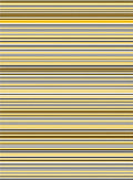 Marigold White Black Thin Stripe Rug